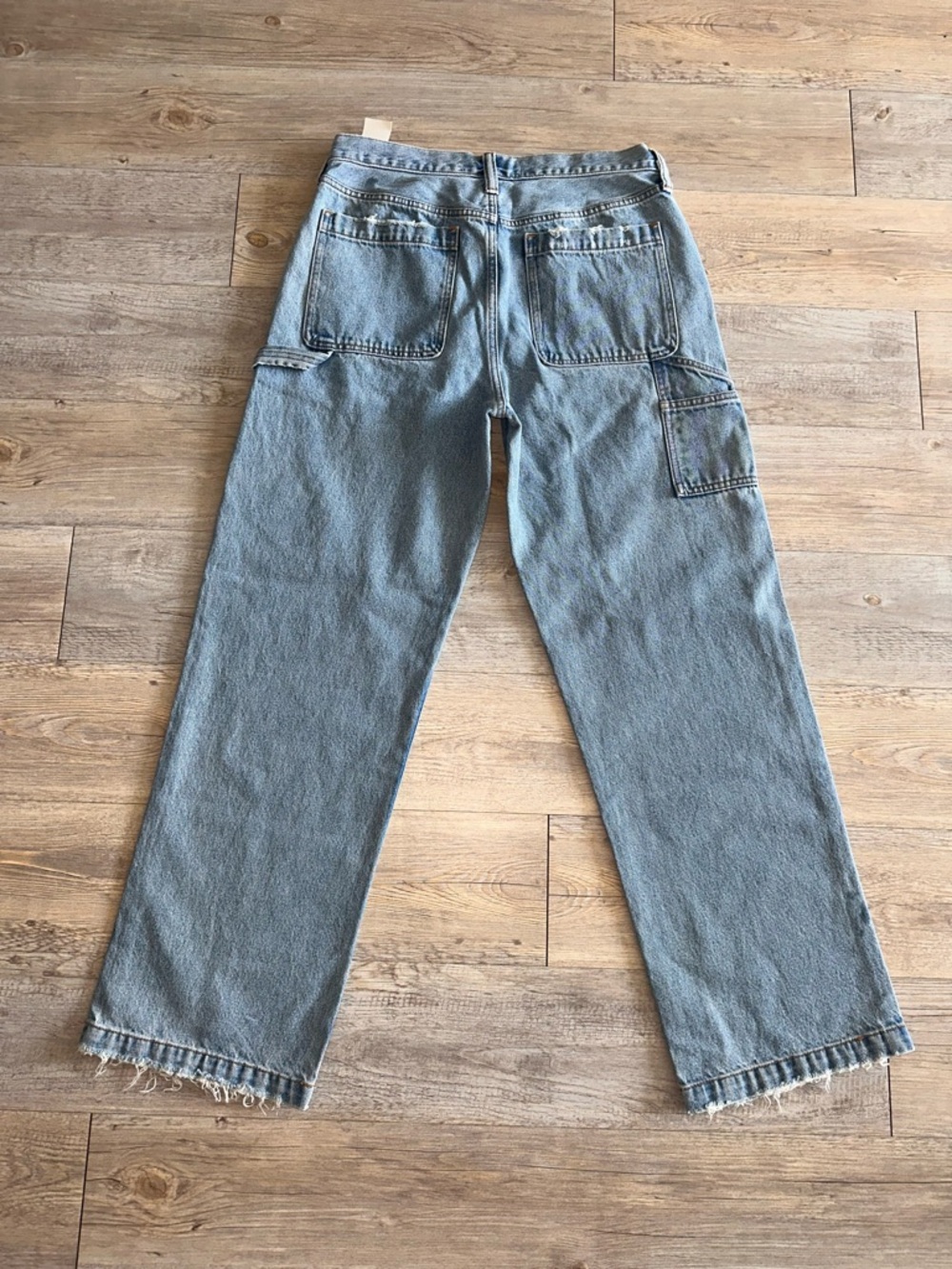 Abercrombie & Fitch Men's Light Blue Straight Jeans - Picture 7 of 7